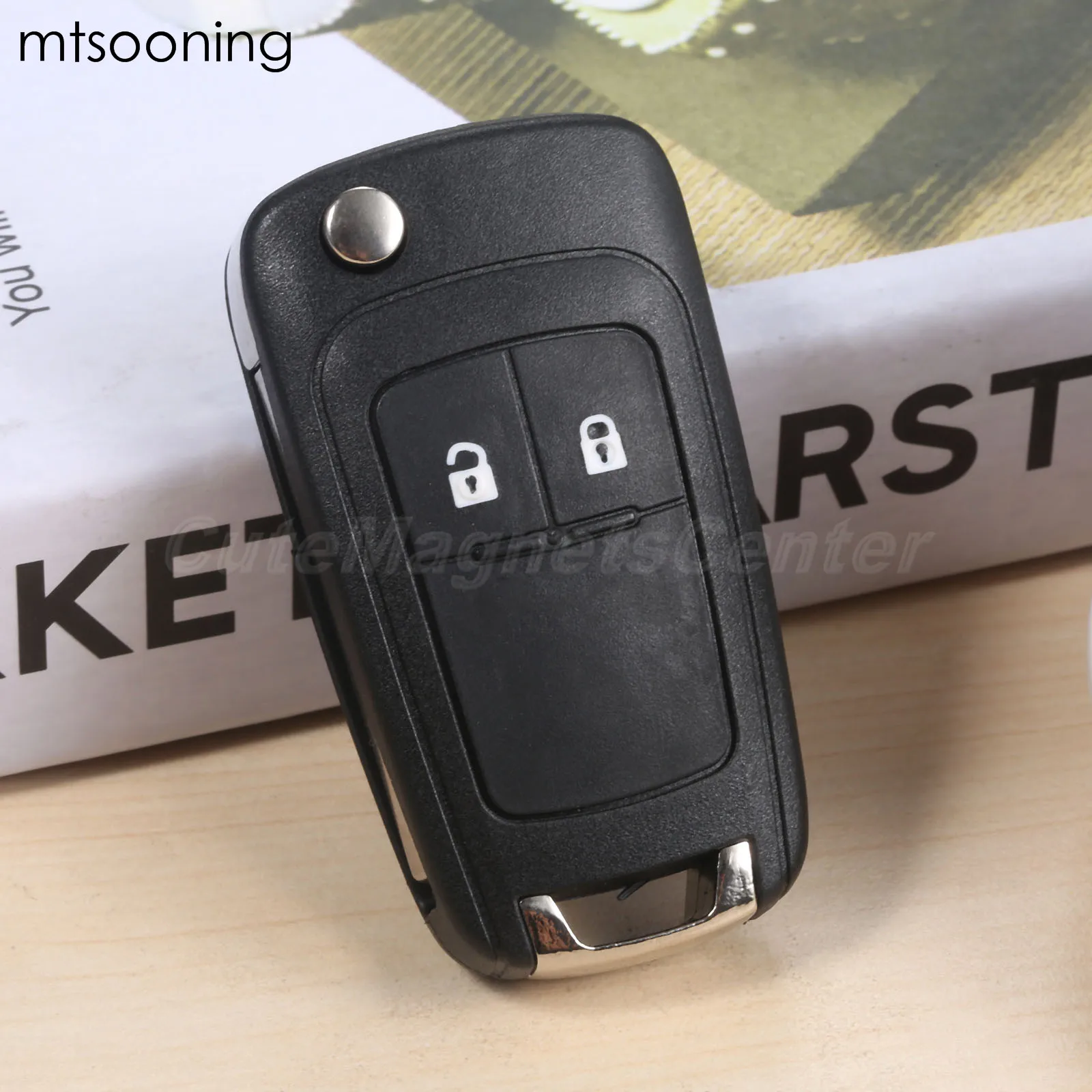 2 кнопки 433 МГц Φ с чипом ID46 7941 для Opel Vauxhall Astra J Corsa E Insignia Zafira C 2009 2016|Ключ от авто| |