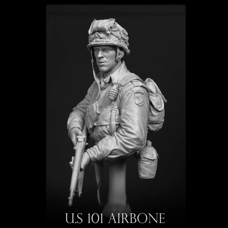 

1/10 Resin Figure Bust Movie Captain Winster Soldier Model X08