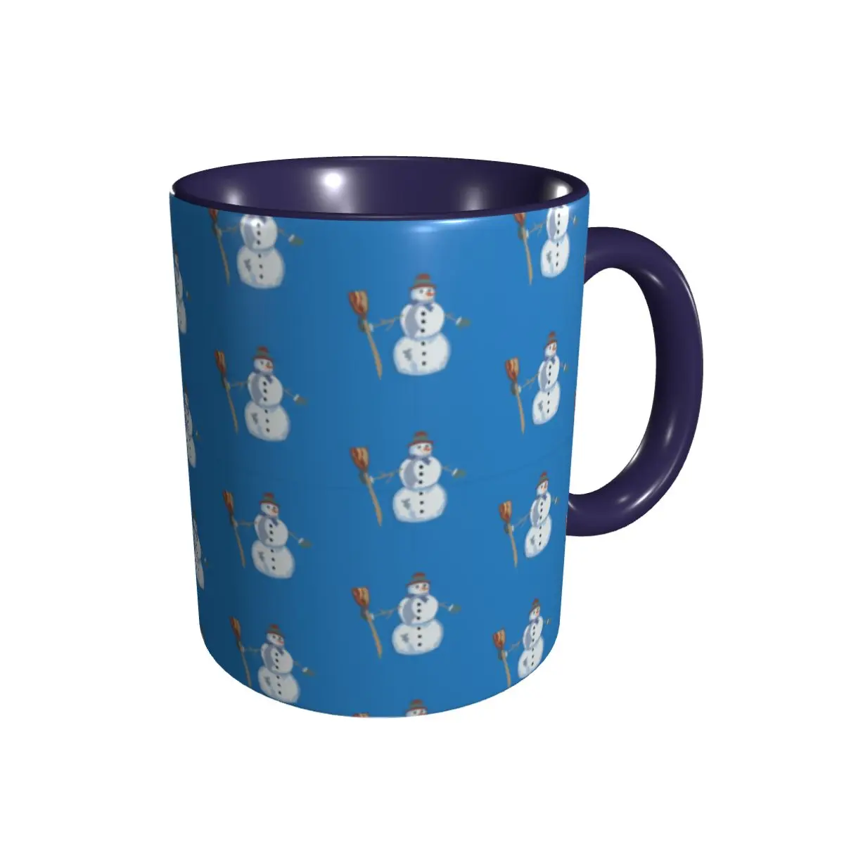 

Ceramic Cup Classic Curved Cup, with smooth curve and high temperature resistant frosted coffee cup gift cup 330ml.