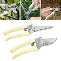 orchard shear pruning cut secateur tree branch hand pruner graft cutter bonsai shrub trim plant anvil tool garden scissor