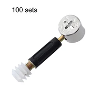 3 in 1 screw furniture connector set cam fitting hardware eccentric wheel durable drawer easy install wardrobe for cabinet desk
