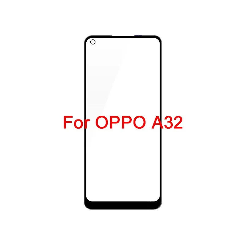 Внешний экран для OPPO A32, A52, A73, F5, A77, A79, A83, A1, передняя сенсорная панель, ЖК-дисплей, стеклянная крышка, объектив, ремонт телефона, Запасная часть