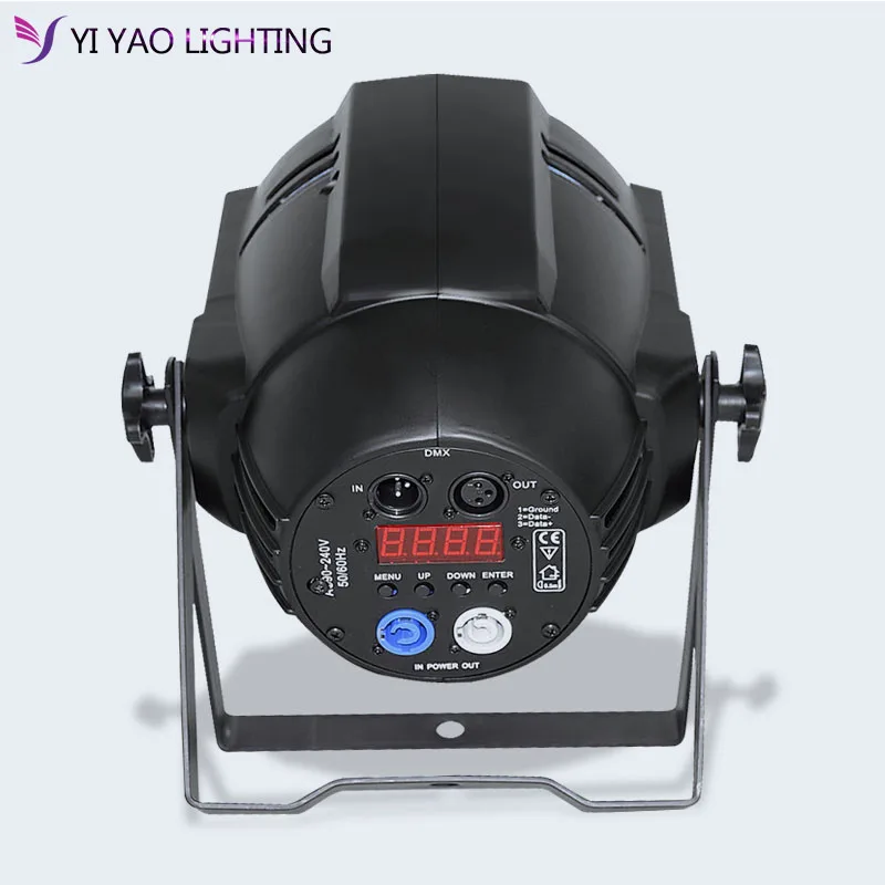 Светодиодный Par светильник 18x12 Вт 18*12 RGBW 4 в 1 DMX 512 моющийся вечерние дискотечный