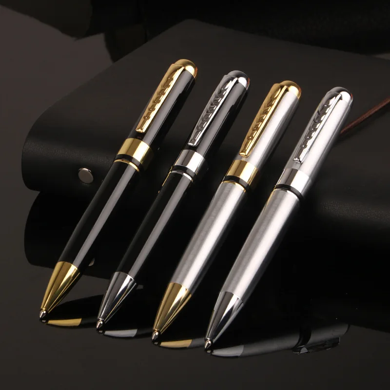 

Luxury High Quality Rotary Ballpoint Pen Metal Signature Rollerball Pen Business School Office Supplies Writing Tool 1.0mm Nibs