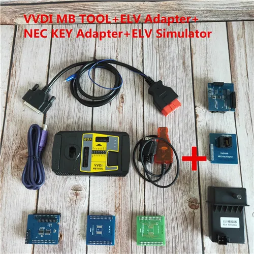 D Xhorse программатор VVDI MB TOOL V4.9.0 для ключа, включая функцию калькулятора BGA VVDI MB BGA инструмент Поддержка все основные потерял - Цвет: D