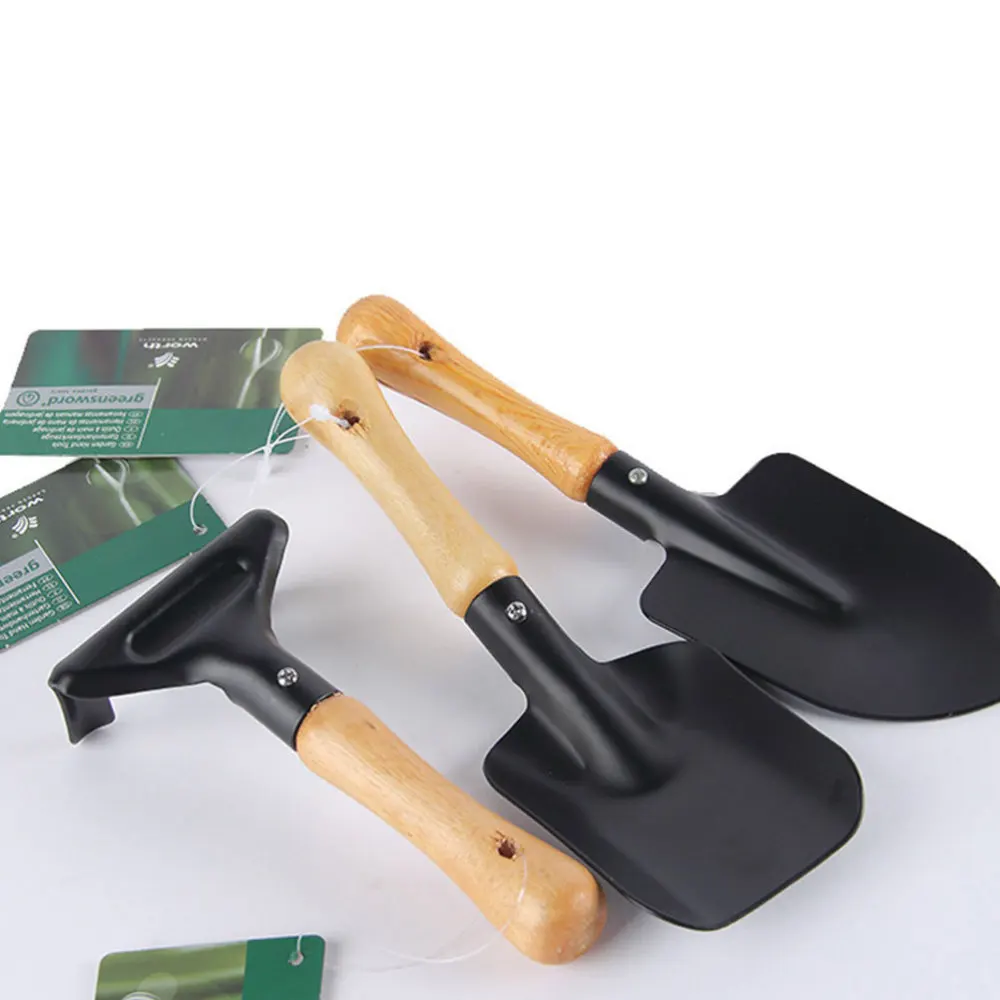 

3pcs Kid Gardening Tools Bonsai Planting Tools Mini Spades Rake Kit Educational Accessories for Kid Family Student