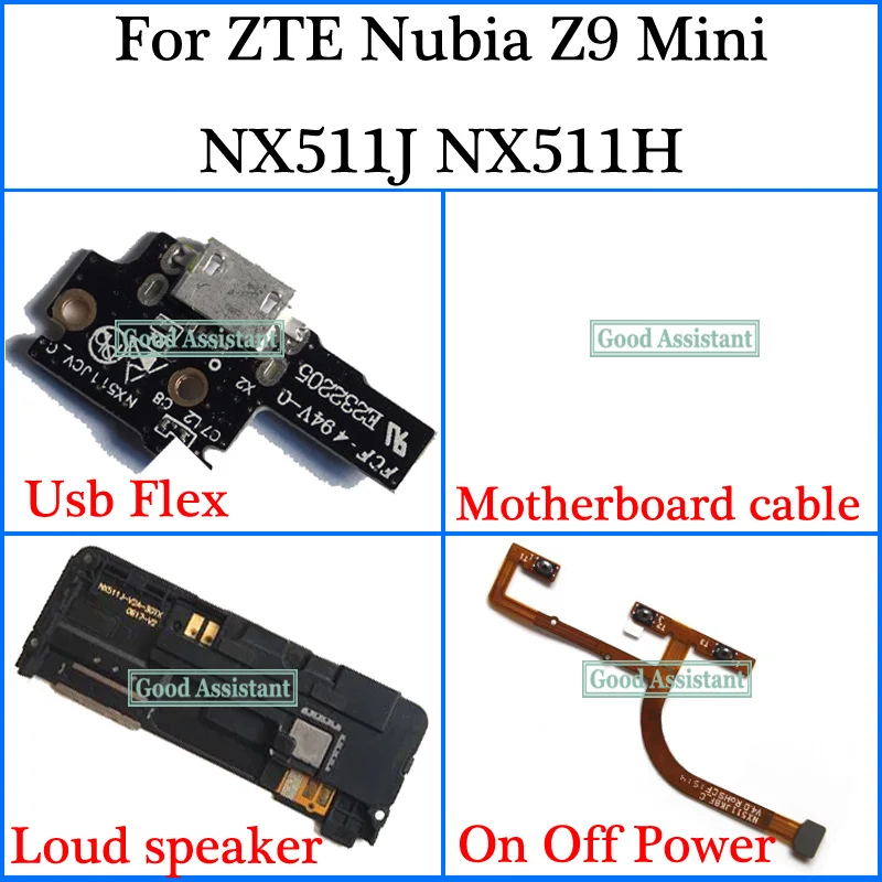 Гибкий Usb-кабель для материнской платы ZTE Nubia Z9 Mini NX511J NX511H микрофон гибкий динамик
