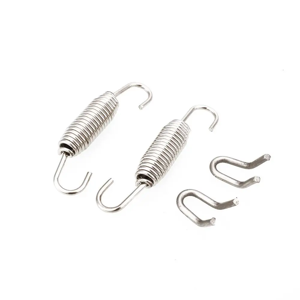 2 шт. 60 мм мотоцикл пружина выхлопной трубы крючки станок и Нержавеющая сталь