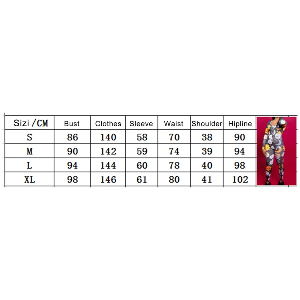 

Women's Print Jumpsuits Sexy Fashion Stripes Spots Cartoon Pattern Long Sleeve Female Romper Club Playsuits One Piece Set 2020