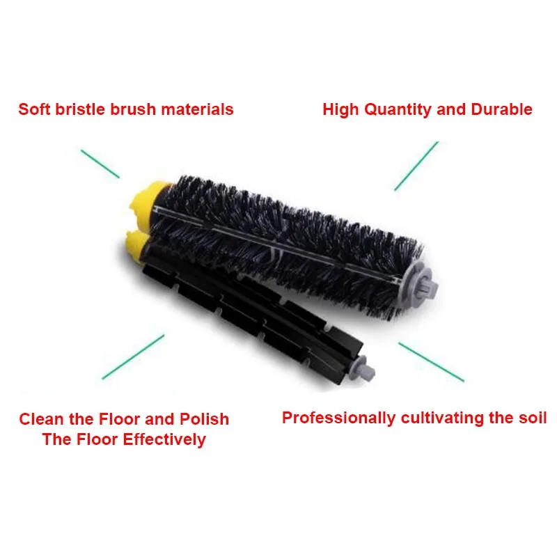 Side &amp Bristle Beater Brushes Aero Vac Filters for iRobot Roomba 600 Vacuum Cleaners Parts 620 630 650 660 | Бытовая техника