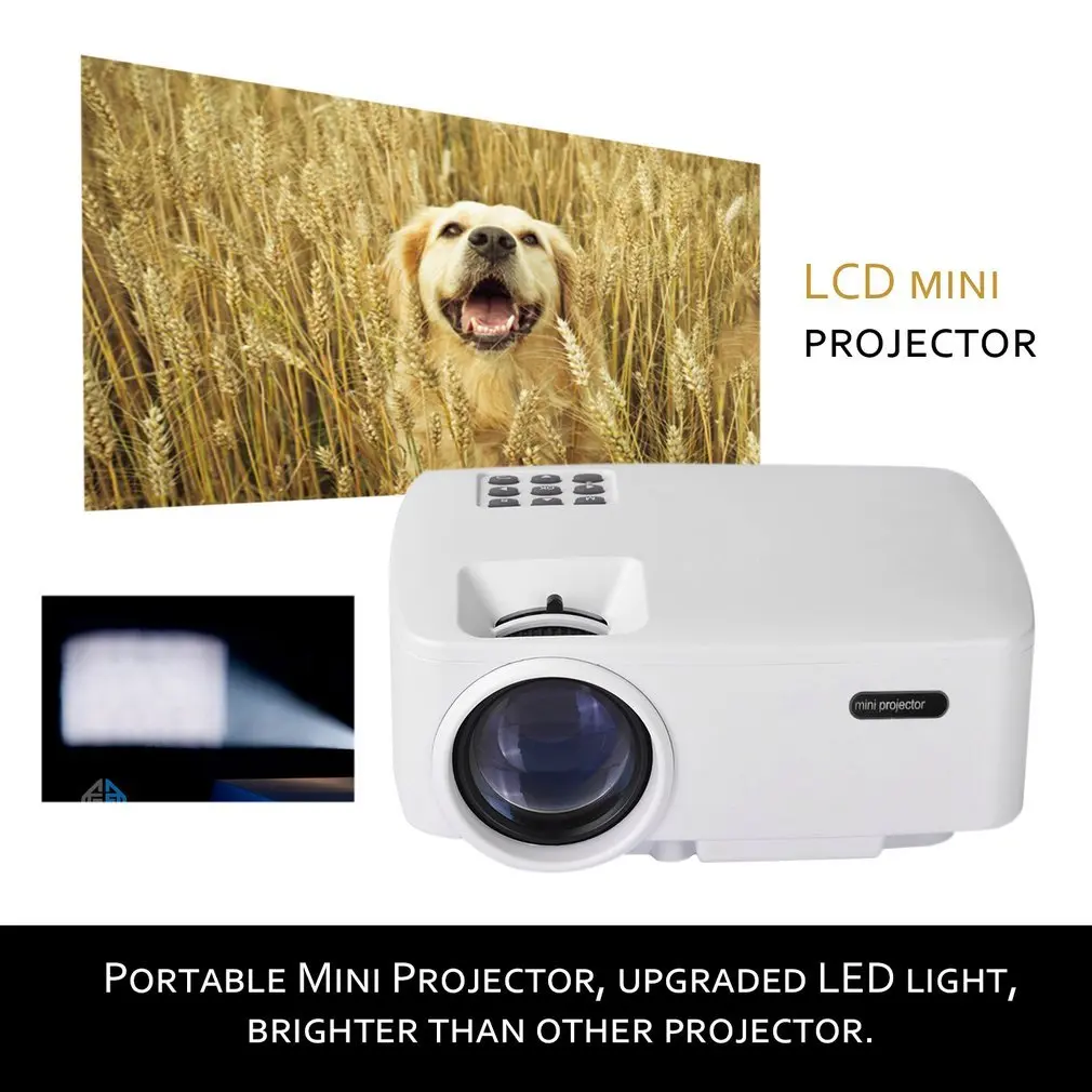 TZ60 компактный размер Full HD 1080P WIFI видео проектор простое управление LCD домашний