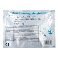 cryo pad anti freezing membranes antifreeze membrane freeze size 27x30 cm 34x42 cool can used below 20 degree