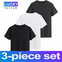 mens round neck t shirt cotton short sleeve multi piece available in your choice of size and color 5x
