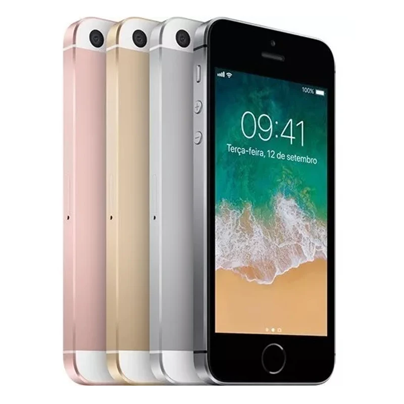 Local Shipment Apple iPhone SE A1723 Fingerprint Dual-core 4G LTE Smartphone 2GB RAM 16/32/64GB ROM Touch ID IOS Mobile Phone | Мобильные