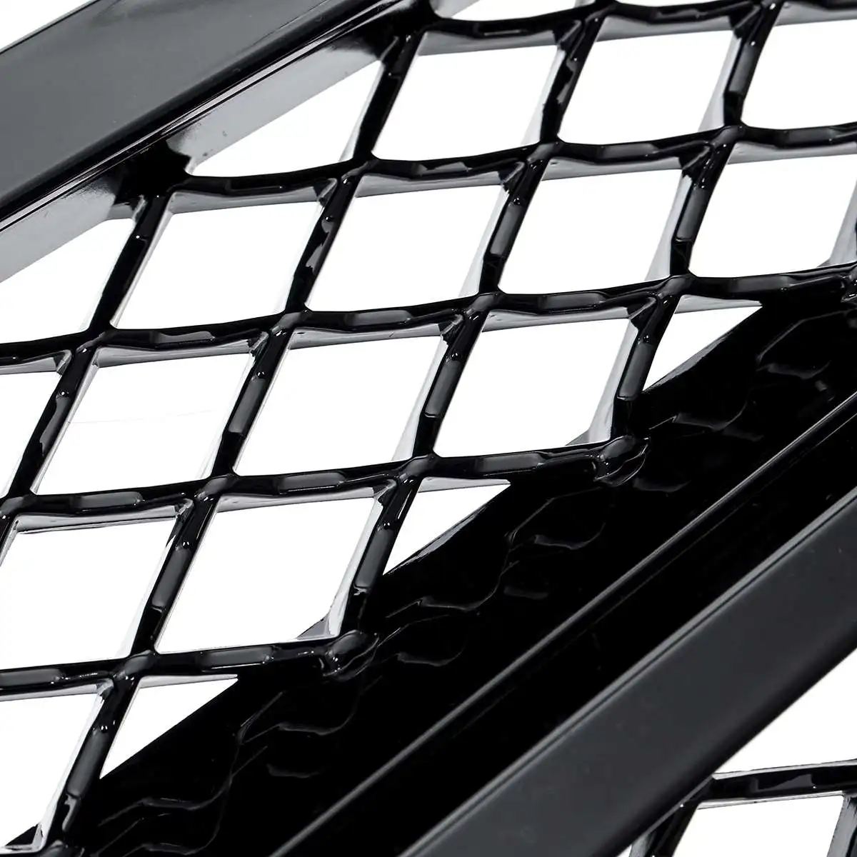 Хромированная/черная Автомобильная передняя решетка гриль для Mercedes Benz C Class W203 S203