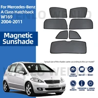 magnetic car window sunshade for mercedes benz a class w169 2004 2011 sun shield shade custom sun visor stylish car accessory