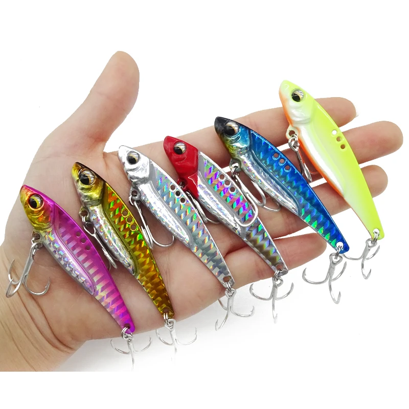 VIB Металлические воблеры для дорожной рыбалки приманка искусственный воблер