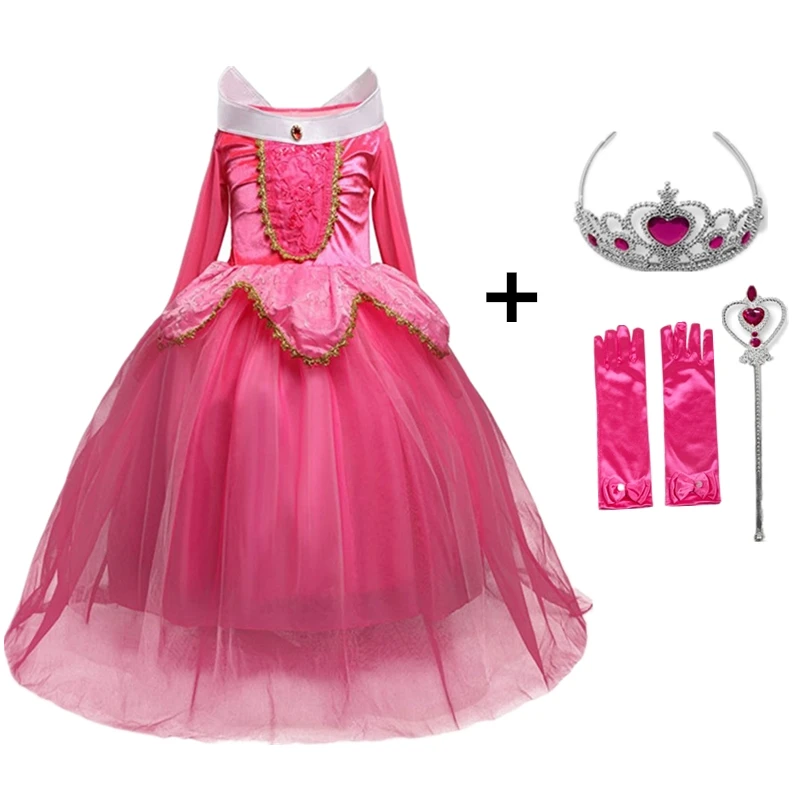 4-10y Little Girl Cosplay Costume for Fairy Beauty Princess Dress Kids Party Wear Children Role-play Dresses | Детская одежда и