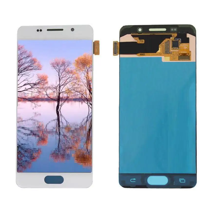 Pantalla OLED de 4,7 pulgadas para tel&eacute;fono m&oacute;vil, montaje de digitalizador con pantalla t&aacute;ctil LCD, para Samsung Galaxy A3 2016, A310, A310F, SM-A310F-2