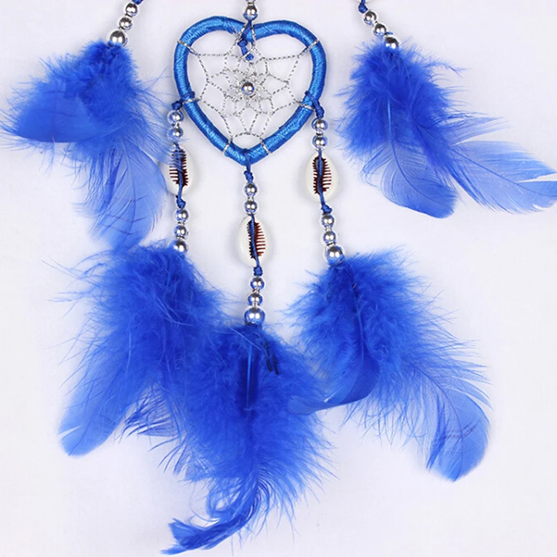 Многоцветное перо колокольчиков Индийский Ловца снов Чистая Авто Automovil висящий