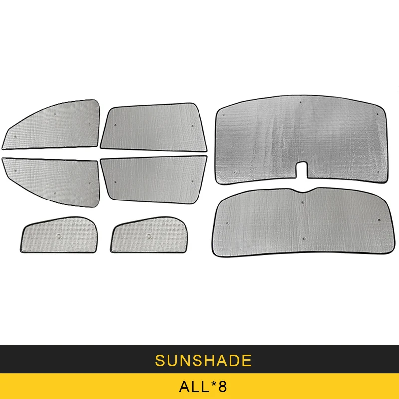 CARMANGO for VW Volkswagen Tiguan 2010-2016 Car Sun Shade UV Protection Curtain Sunshade Side Window Mesh Visor Summer Film | Автомобили и