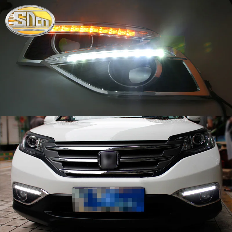 Светодиодный дневные ходовые огни для Honda CR-V CRV 2012 2013 2014 DRL противотуманная фара