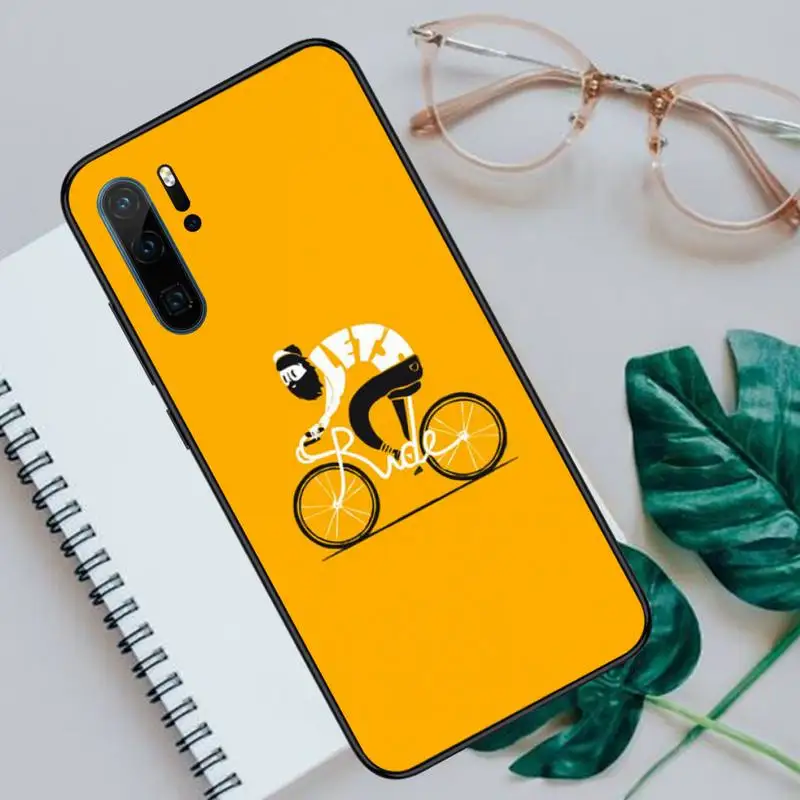 

mountain bike Bicycle Phone Case For Huawei honor Mate P 9 10 20 30 40 Pro 10i 7 8 a x Lite nova 5t