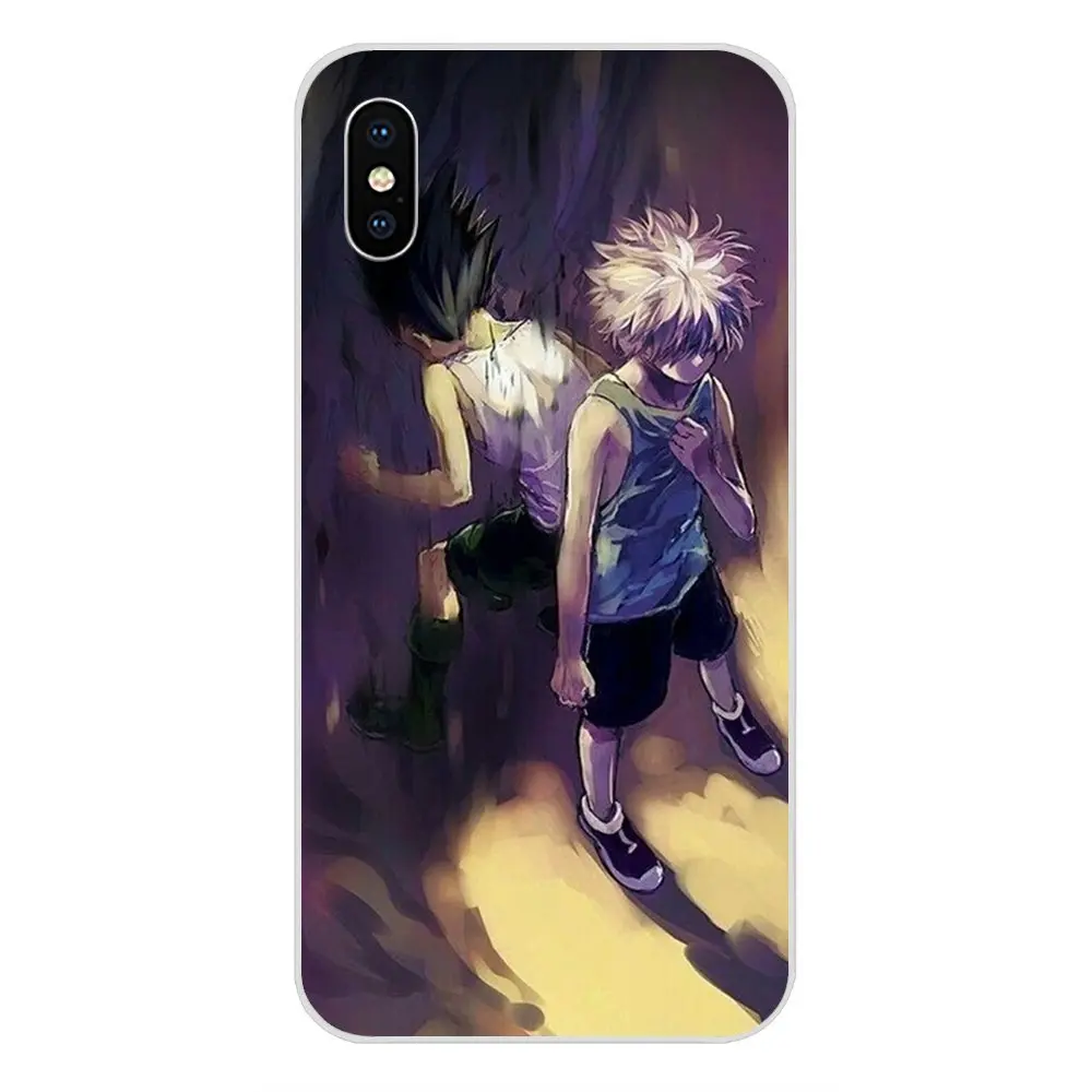 Чехол для телефона Hunter X Killua Art с аниме принтом Samsung Galaxy Note 5 8 9 S3 S4 S5 S6 S7 S8 S9 S10 5G mini Edge