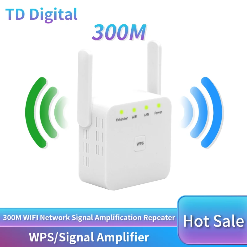 

Усилитель Wi-Fi-сигнала, 300 Мбит/с