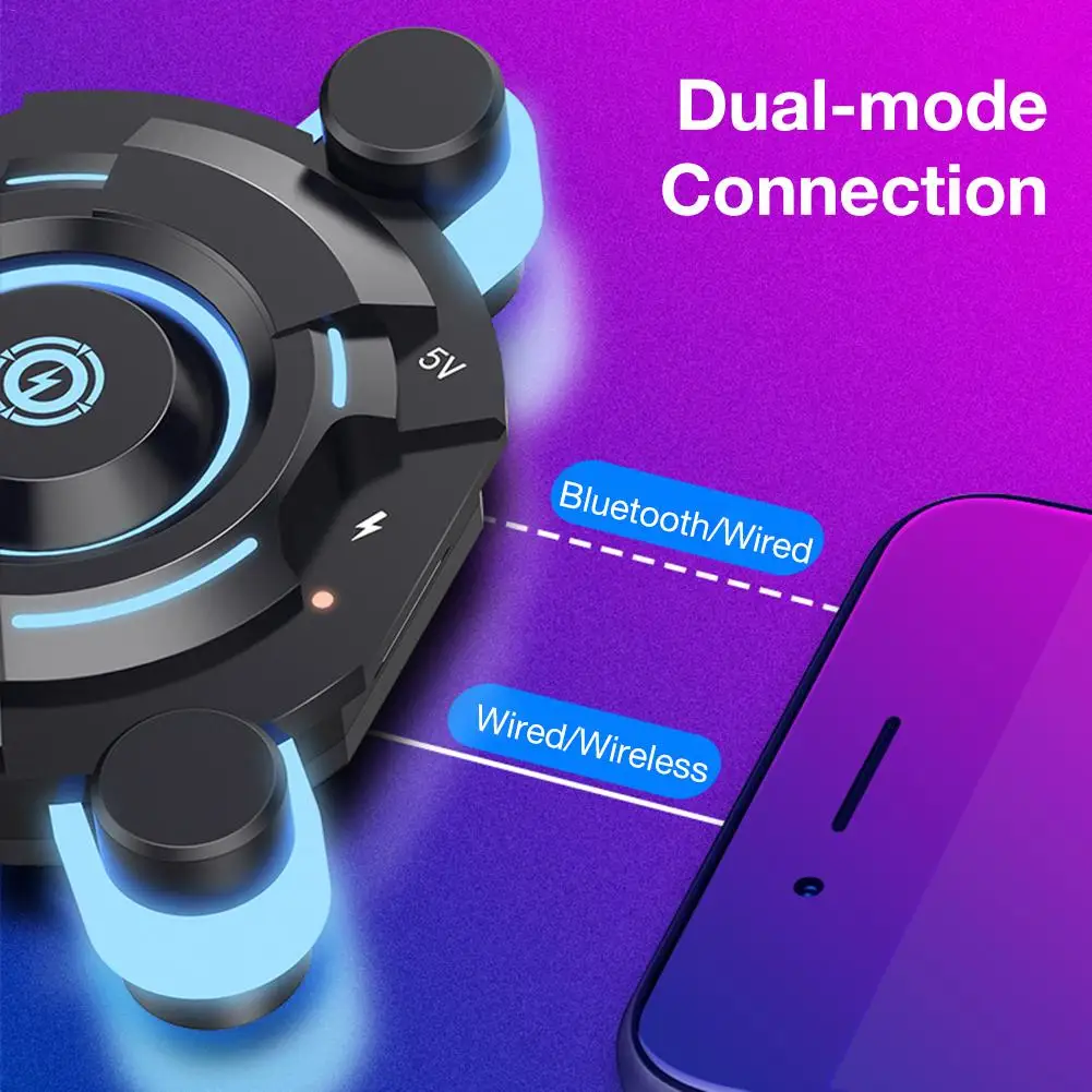 Проводная игровая клавиатура W8 переходник для мыши Bluetooth беспроводной конвертер