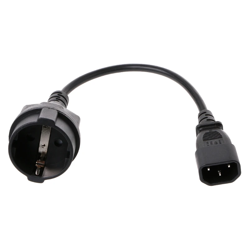 PDU силовой провод IEC 320 C14 Европейская розетка Schuko адаптер Удлинительный