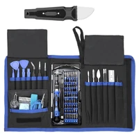 repair tool kit professional mobile phone repair screwdriver pry bag 80 in 1 repair tool kit for cell phones tablets laptops