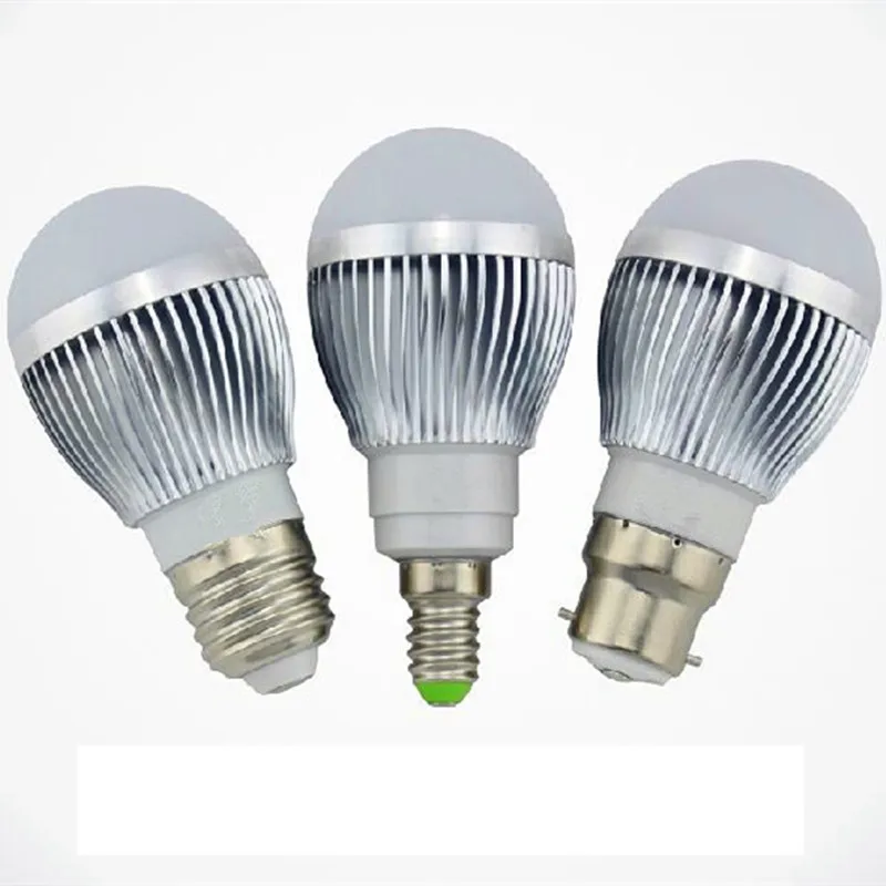 Водонепроницаесветодиодный Светодиодная лампа с пузырьковыми шариками E27 E14 5 Вт