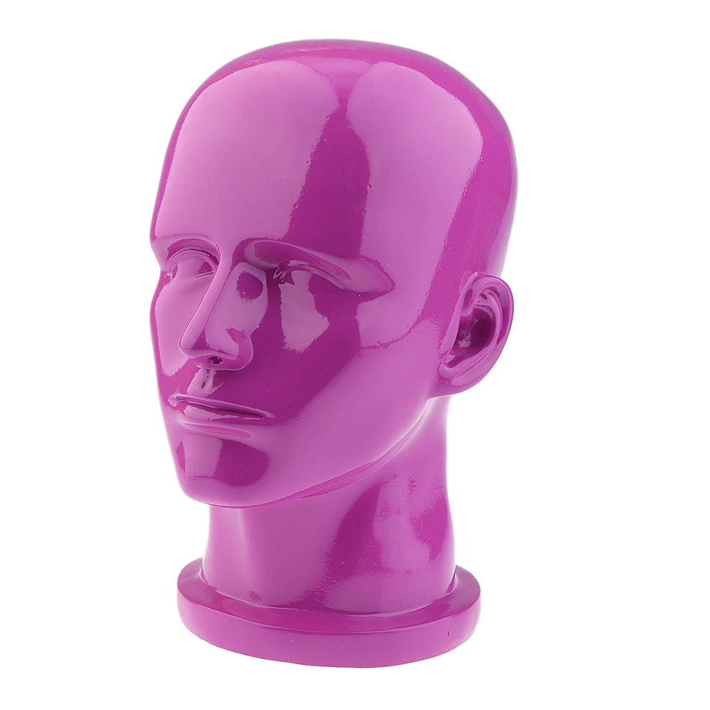 

2pcs Male Mannequin Torso Manikin Head Model for Barber Wig Making/Display,Hats Holder,Hairstyle Practice,Home or Shopping Mall