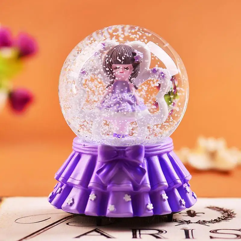 Muziekdoos Imagine Dragon Muziekdoosje Caixinha Ballerina Snow Globe Boite A Musique Musical Caja De Musica карусель музыкальная шкатулка
