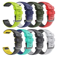 watchband 22mm width soft silicone replacement strap for fenix 6 5 5 plus 6 proforerunner 935945