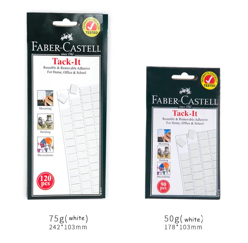 Faber Castell Tack его глина Bjd кукла косметический эпоксидной Стекло глаза Шпатлёвки красочные съемное крепление на клейкой основе для Memo для дома, офиса, школы
