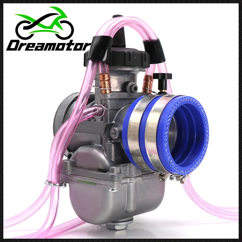 

DREAMOTOR Motorcycle Carburetor Rubber Adapter 35mm Inlet Pipe Intake Motorbike Accessories For PWK KEIHIN OKO KOSO