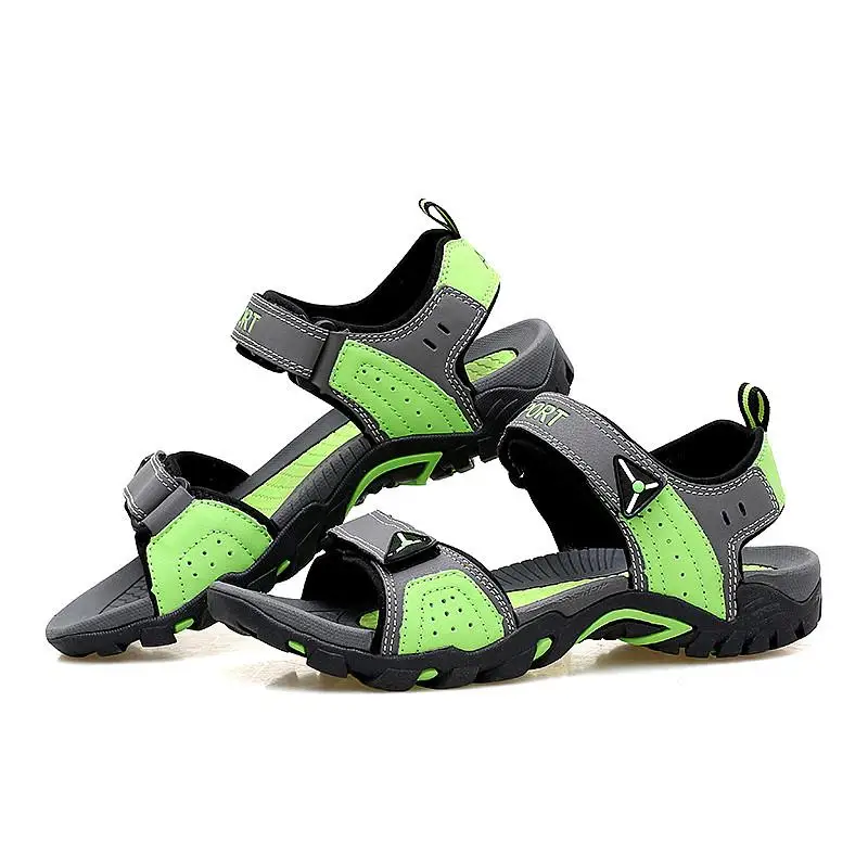

Outdoor Fashion Men Sandals Summer Men Shoes Casual Shoes Breathable Beach Sandals Sapatos Masculinos Plus Size 35-46