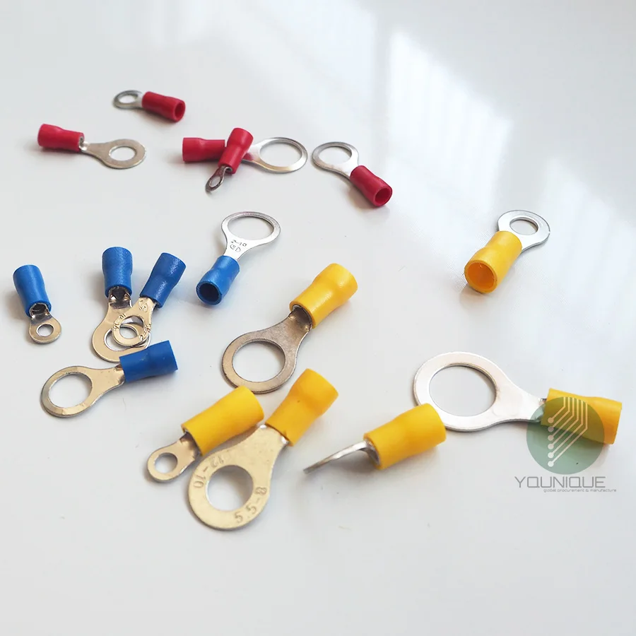 100 шт. соединители для электрических проводов 22 10 AWG|wire terminal|electrical wire terminalscrimp connector
