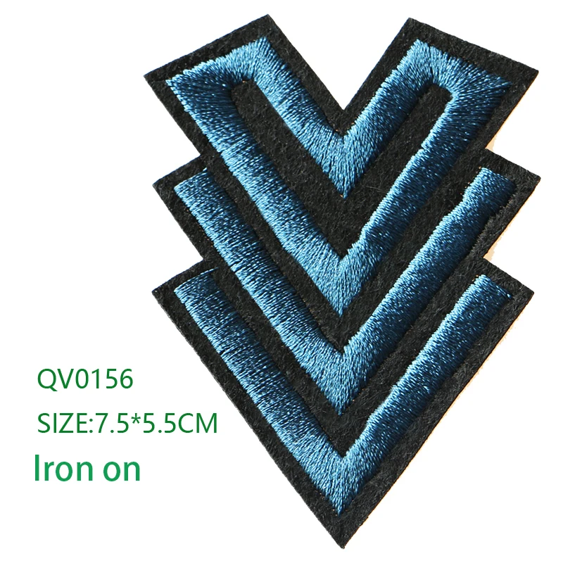 2 Pcs US Marine Corps Medal icon Embroidered Iron on Patches for Clothing DIY Stripes Clothes Patchwork Stickers Custom Badges | Дом и сад