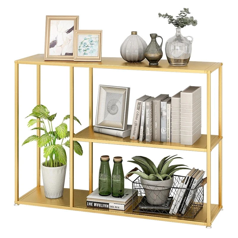 

Nordic Iron Art Rack Floor Style Living Room Wall Porch Cabinet Simple Multi-Layer Display Storage Rack Bookshelf