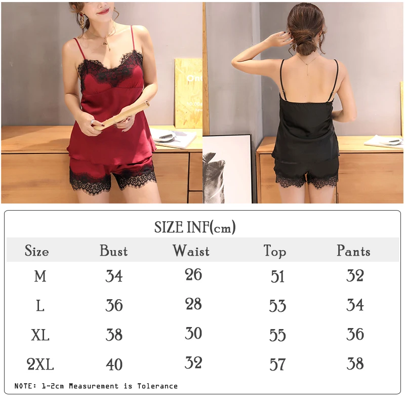 Шелковые пижамы для женщин атласные сексуальные шелковые пижамные комплекты
