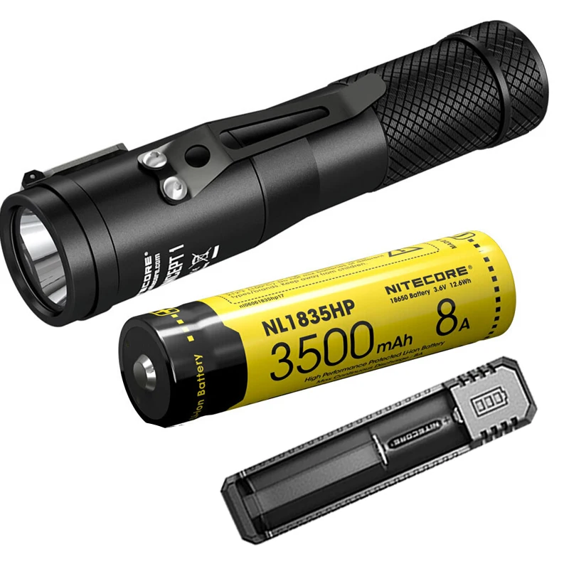 NITECORE C1 Concept 1 Новый тактический светильник для вспышки CREE XHP35 HD E2 светодиодный Макс