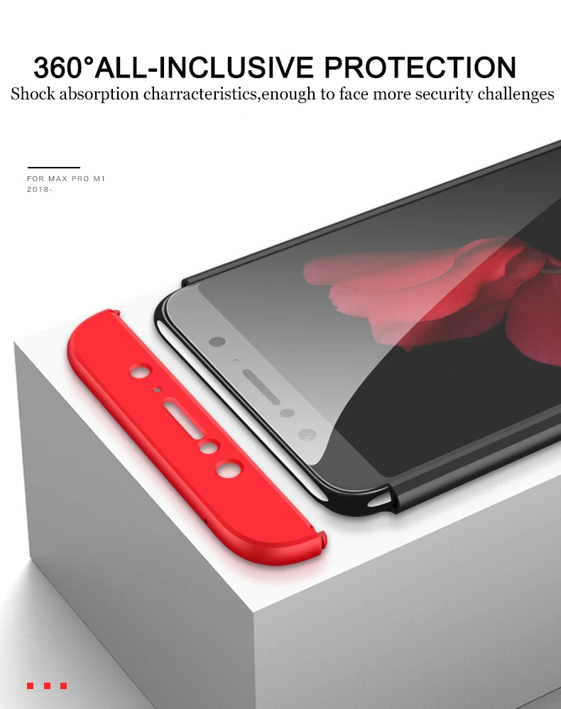 Чехол Lamorniea для ASUS Zenfone Max Pro M2 ZB631KL 360 полная защита противоударный чехол для ASUS Max Pro M1 ZB601KL ZB602KL