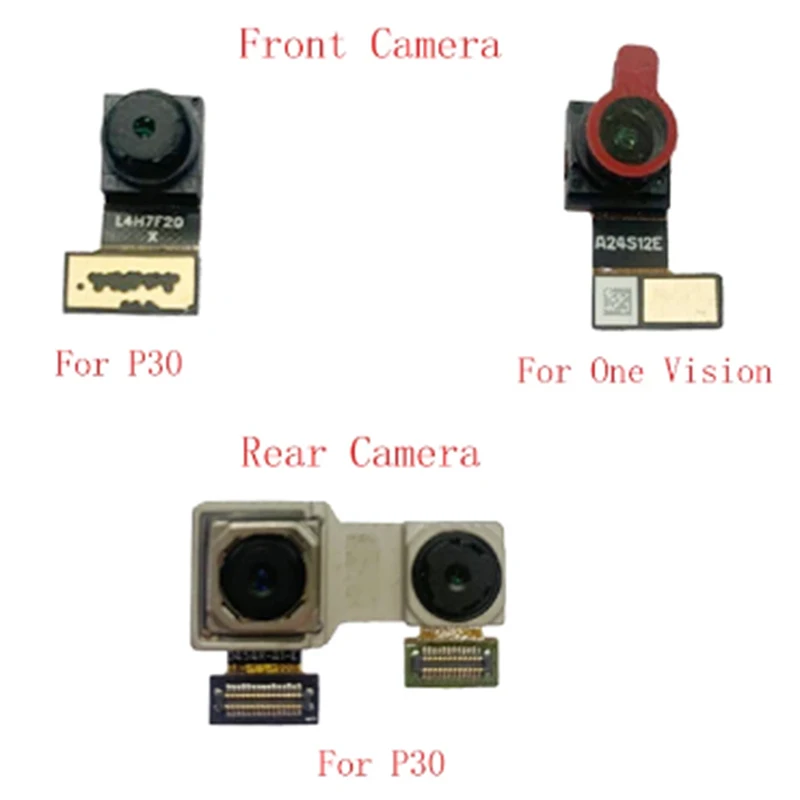 

Задняя большая Основная камера для Motorola Moto P30 Note One Power P30 Play P50 одно действие передняя сторона маленький гибкий кабель