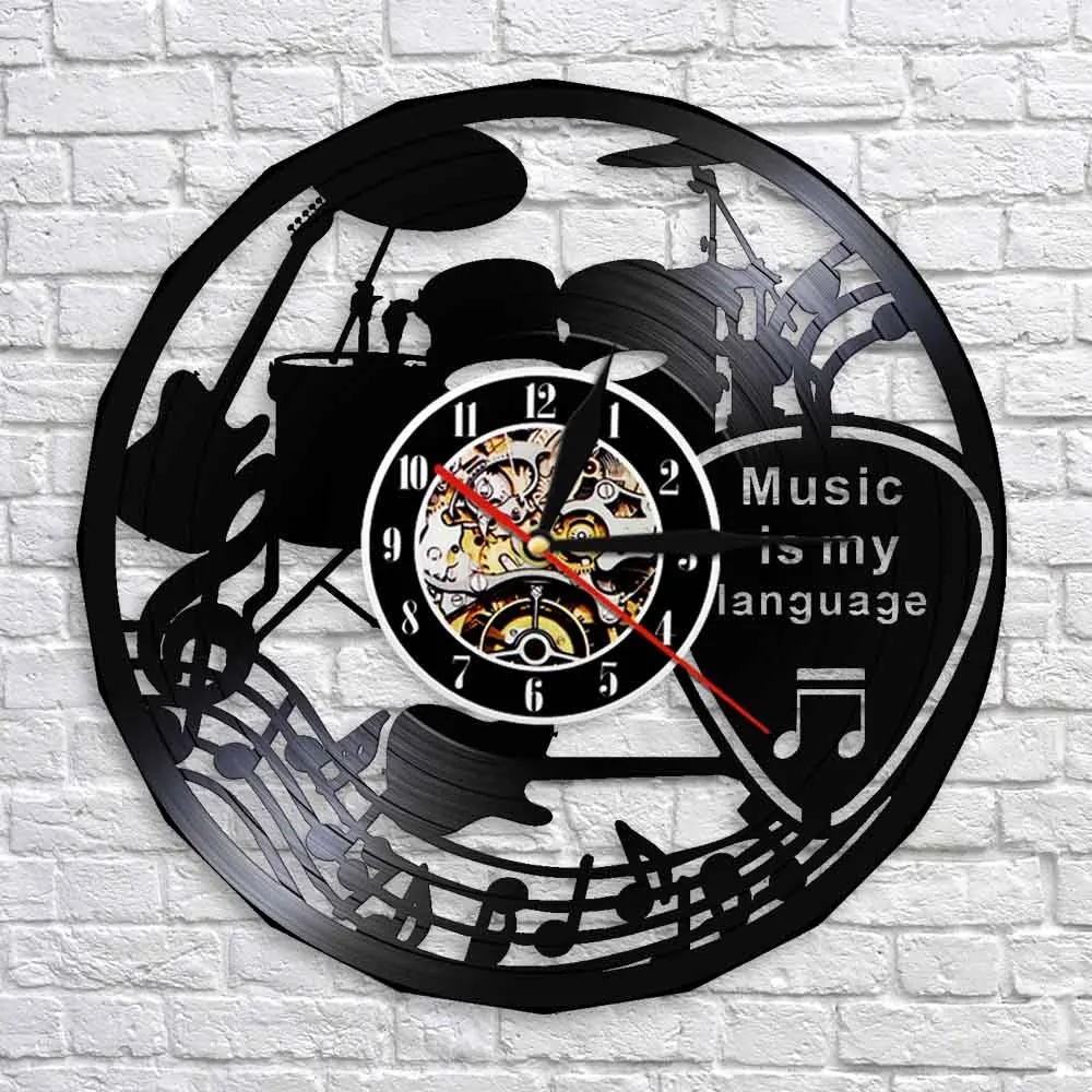 Музыка-мой язык музыка вдохновляющие цитаты настенные часы театр искусственные