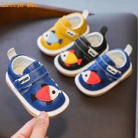 leather walking shoes soft soled spring and autumn baby 0 2 years old boys babys can ring