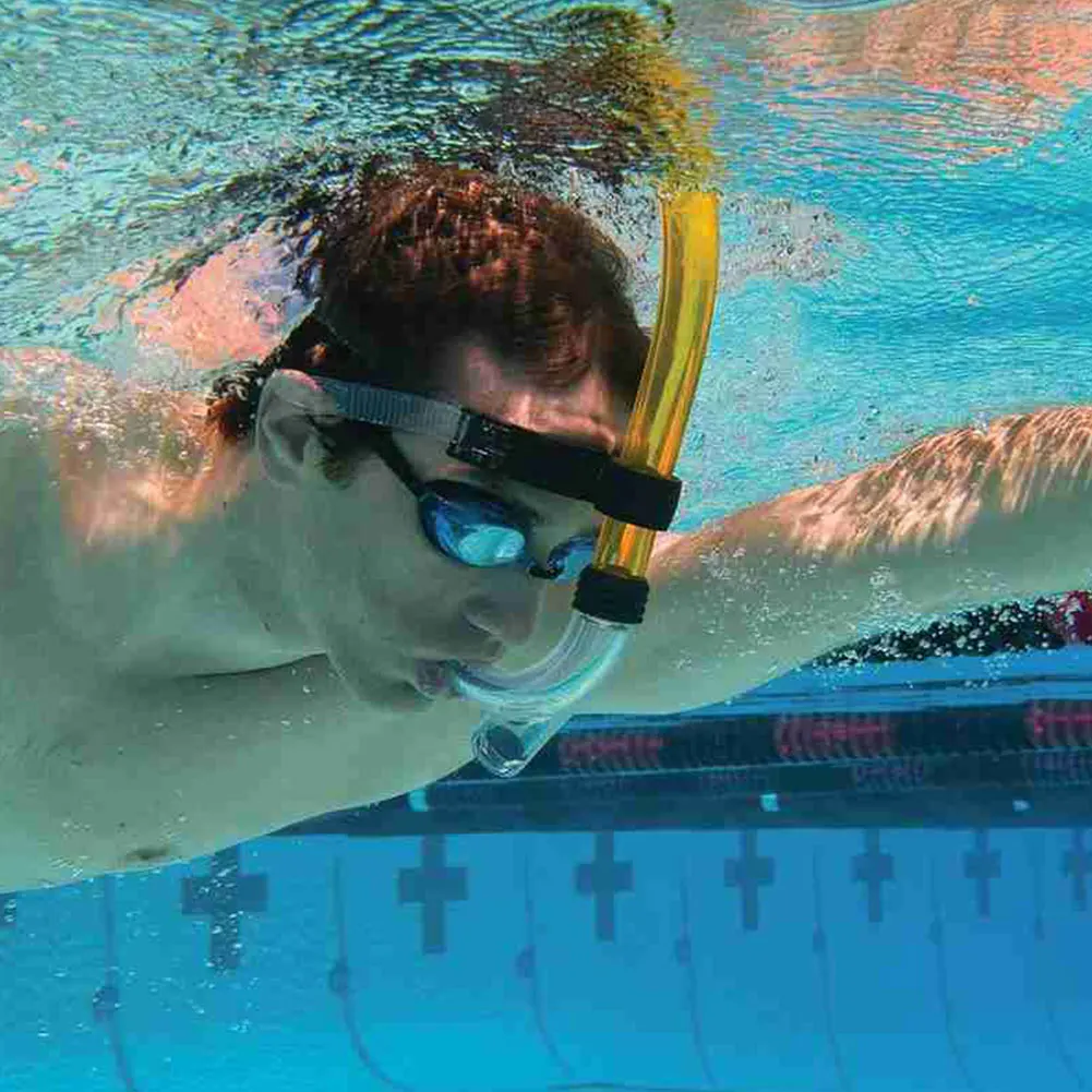 

Silicone Diving Breathing Snorkel Underwater Scuba Diving Tube Mouthpiece Swimming Snorkel Water Sports Diving Accessories