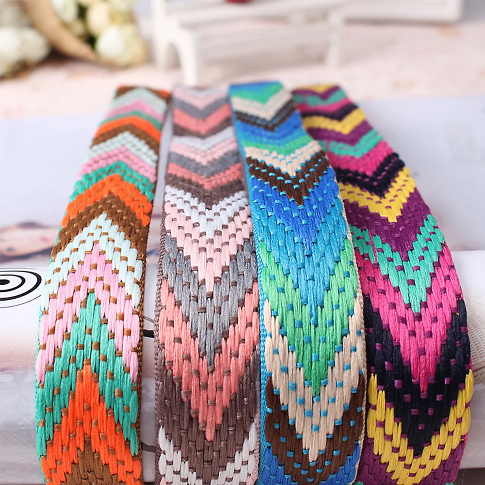 Этнические богемные повязки на голову с вышивкой в стиле бохо для девочек